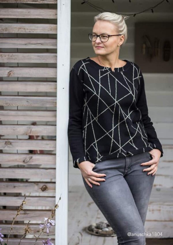 1_Franzi Pulli Franzi in Gr. 34-50 - Schnittmuster und Nähanleitung