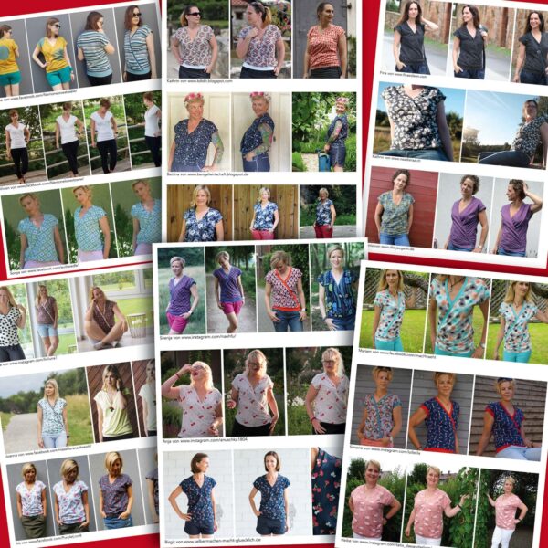 Katinka-2 Shirt Katinka in Gr. 34-50 - Schnittmuster und Nähanleitung