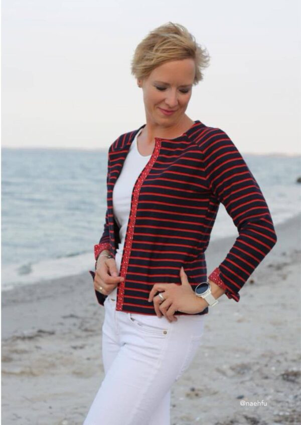 Raglan_Betty-2 Jäckchen Raglan Betty in Gr. 34-52 - Schnittmuster als Download ✂️