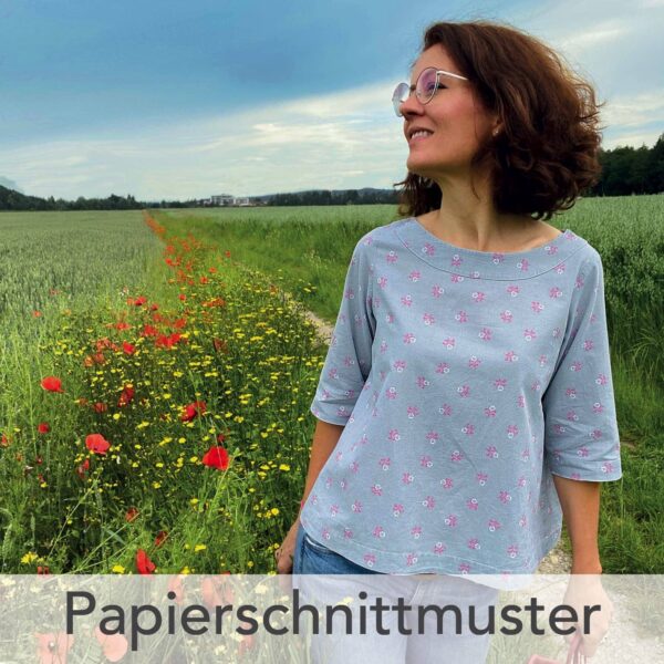 Bluse Lissi - Papierschnittmuster