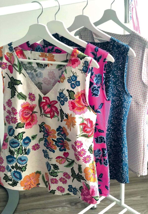 Designbeispiele Top Zenzi Gr. 34-50 - Schnittmuster und Nähanleitung