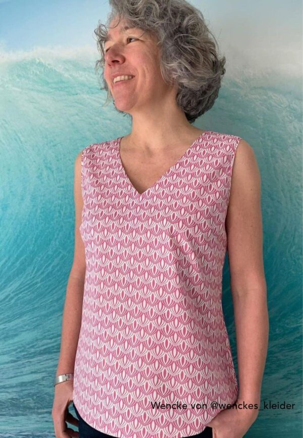 Designbeispiele2 Top Zenzi Gr. 34-50 - Schnittmuster und Nähanleitung