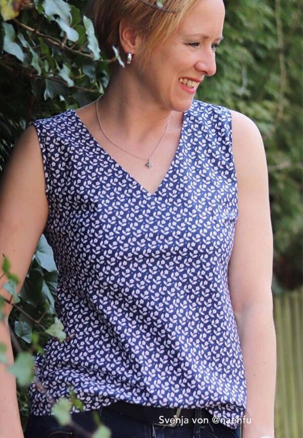 Designbeispiele3 Top Zenzi Gr. 34-50 - Schnittmuster und Nähanleitung