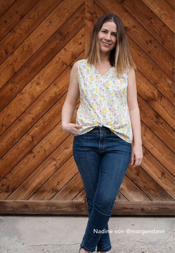 Designbeispiele5 Top Zenzi Gr. 34-50 - Schnittmuster und Nähanleitung