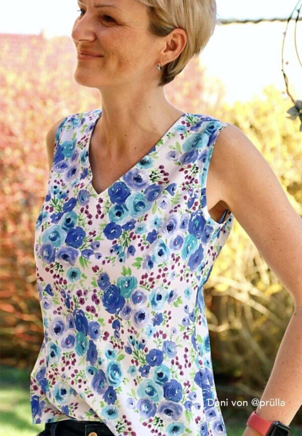 Designbeispiele6 Top Zenzi Gr. 34-50 - Schnittmuster und Nähanleitung