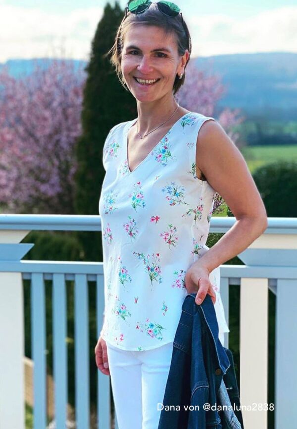 Designbeispiele7 Top Zenzi Gr. 34-50 - Schnittmuster und Nähanleitung