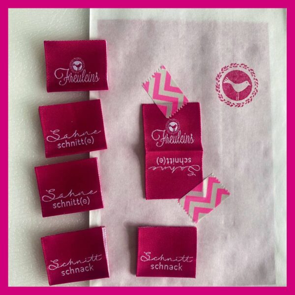 Etiketten_Schnittschnack4 gewebte Etiketten
