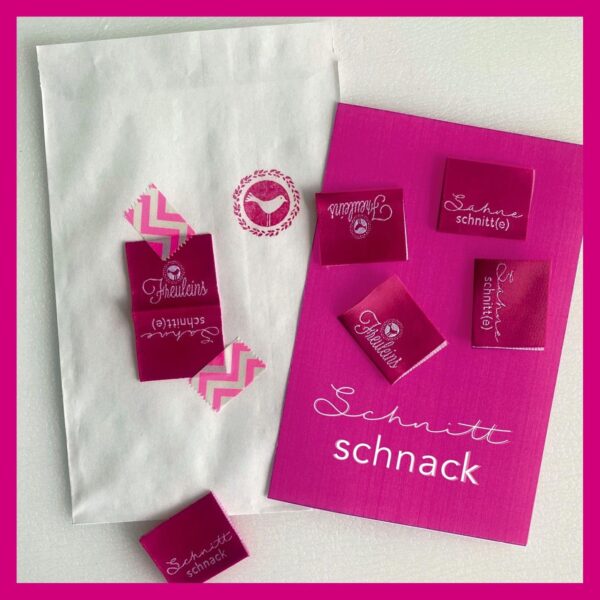 Etiketten_Schnittschnack5 gewebte Etiketten