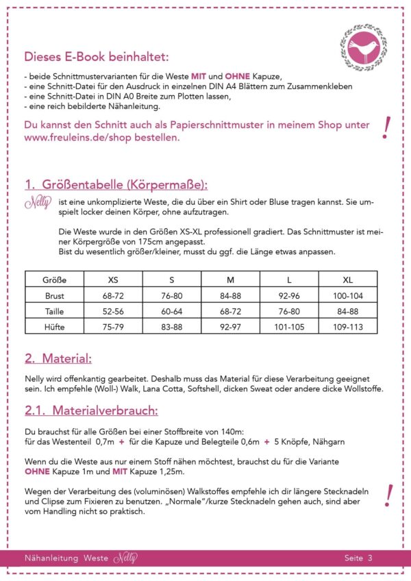 Naehanleitung_Nelly_Finale3 Weste Nelly in Gr. XS-XL - Schnittmuster und Nähanleitung