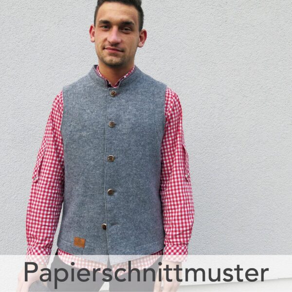 Herrenweste Nellio in Gr. S-XXL