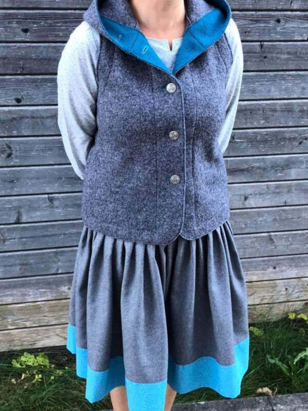 Schnittmuster-Weste-Nelly_1 Weste Nelly in Gr. XS-XL - Schnittmuster und Nähanleitung