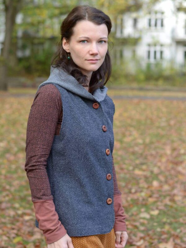 Schnittmuster-Weste-Nelly_5 Weste Nelly in Gr. XS-XL - Schnittmuster und Nähanleitung