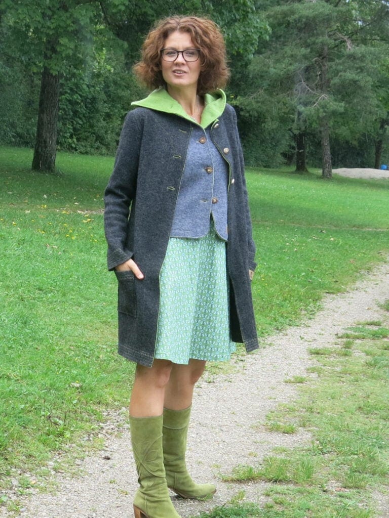 Weste Nelly in Gr. XS-XL - Schnittmuster und Nähanleitung