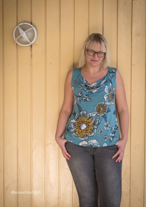 Wasserfall-Shirt Rosa Wasserfall-Shirt Rosa in Gr. 34-50