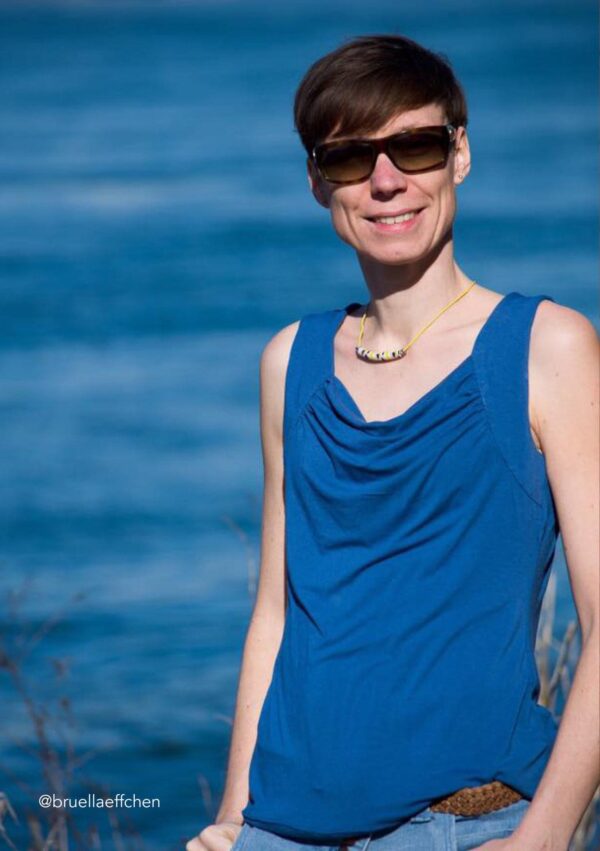 Wasserfall-Shirt Rosa Wasserfall-Shirt Rosa in Gr. 34-50