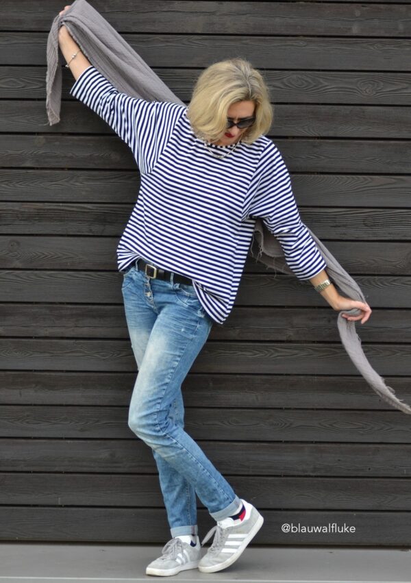 Wilma_Designbeispiele7 Shirt Wilma Gr. 34-50 - Schnittmuster und Nähanleitung