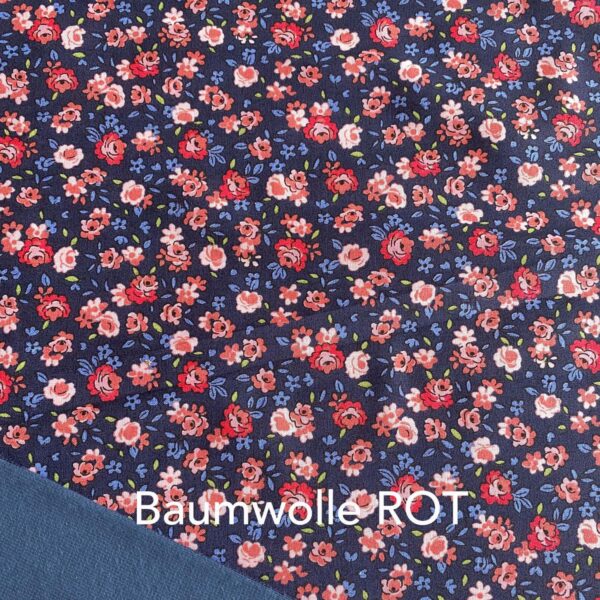 Naehpaket-Bluemchendruck_rot_1 Nähpaket Blümchendruck_rot_1