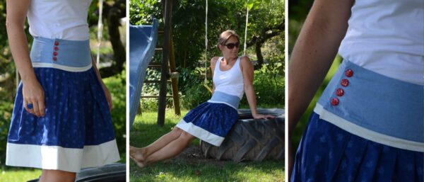 Schnittmuster-Naehanleitung-Rock-Lisbetta12 Babsi von www.facebook.com/BabsisNaehzimmer