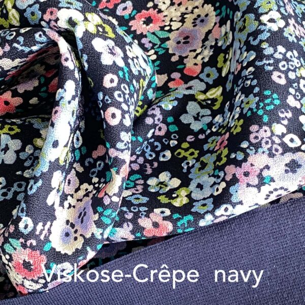 Viskose-Crepe-navy Viskose Crepe navy