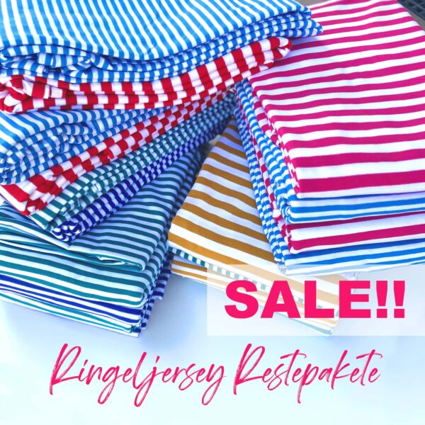 Stoffpaket Ringeljersey 4 Stoffpaket Ringeljersey 4