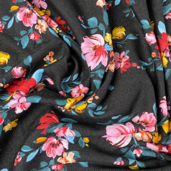 kuscheliger sweat schwarz big flower4 kuscheliger sweat schwarz big flower4