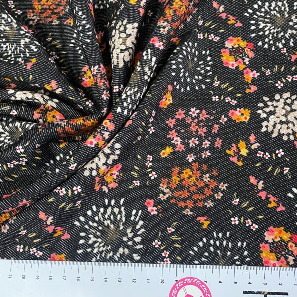 kuscheliger sweat schwarz flower4 kuscheliger sweat schwarz flower4