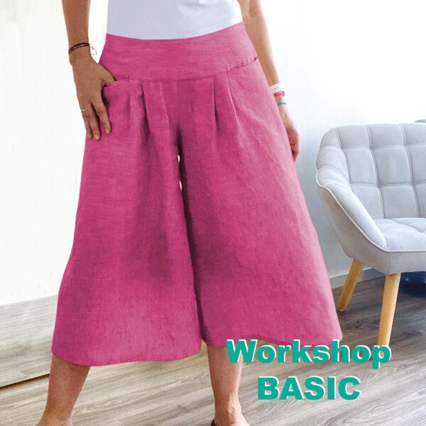 Nähworkshop Hosenrock Lisberth