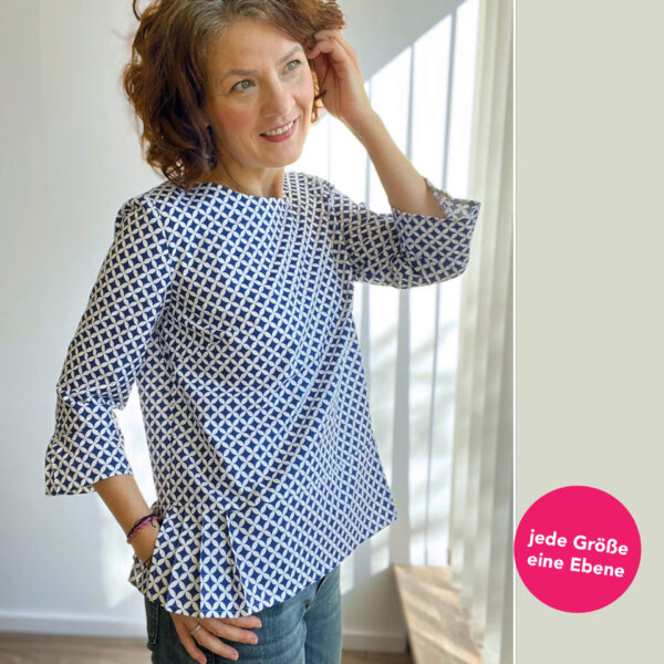Bluse Friedaa Schnittmuster - Download