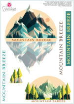 Bügelbild Mountain Breeze - Bundle 3+4