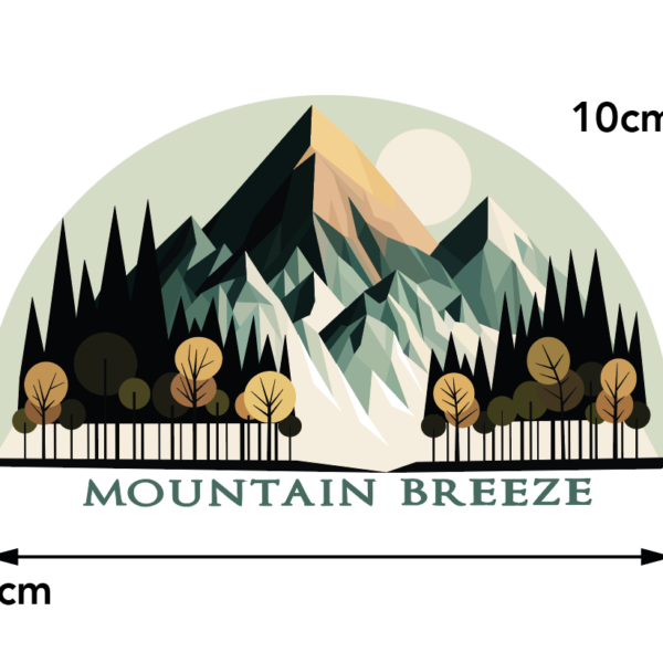 Bügelbild Mountain Breeze 1