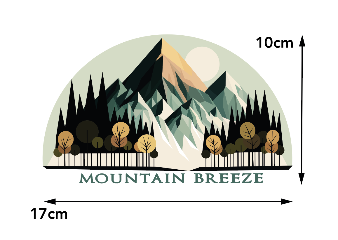 Bügelbild Mountain Breeze 1