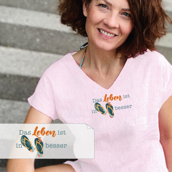 Das-Leben-ist-in.. Bügelbilder Summer Bundle 1