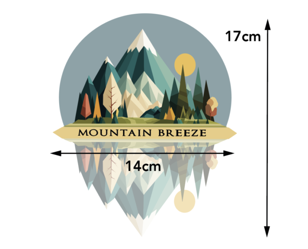 Bügelbild Mountain Breeze 2 Bügelbild Mountain Breeze 2