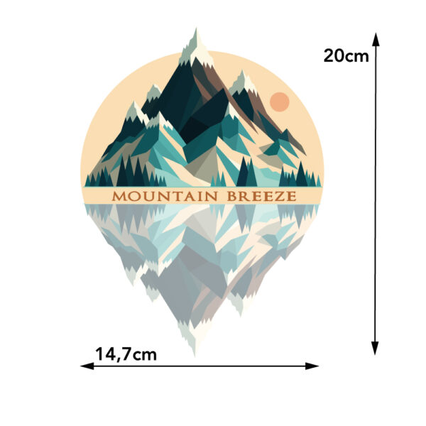 Bügelbild Mountain Breeze 3