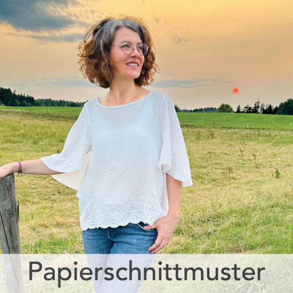 Bluse Farfallea- Papierschnittmuster