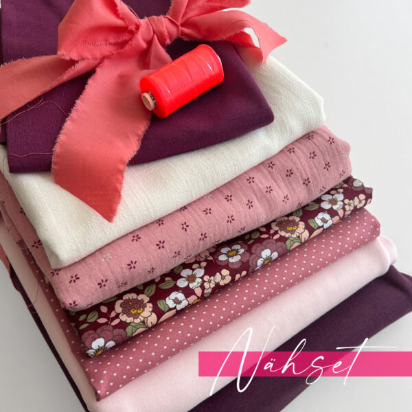 3 Nähset 3 - bordeaux