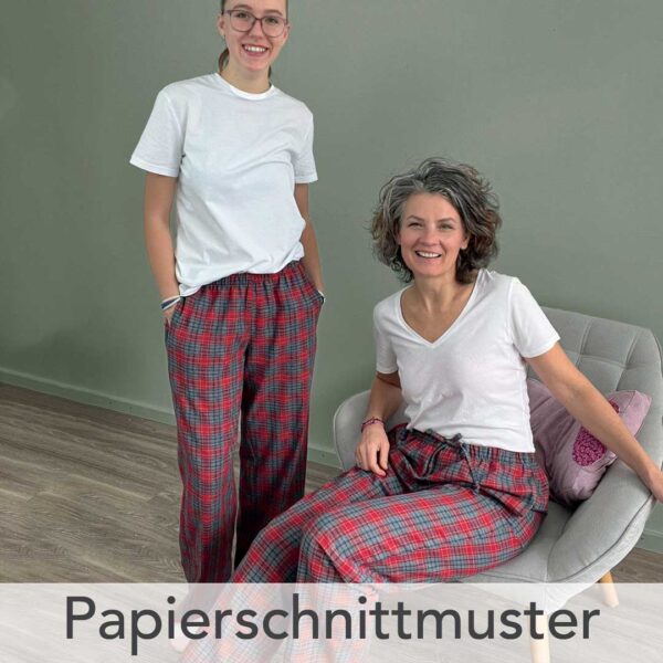 Pyjamahose - Papierschnittmuster