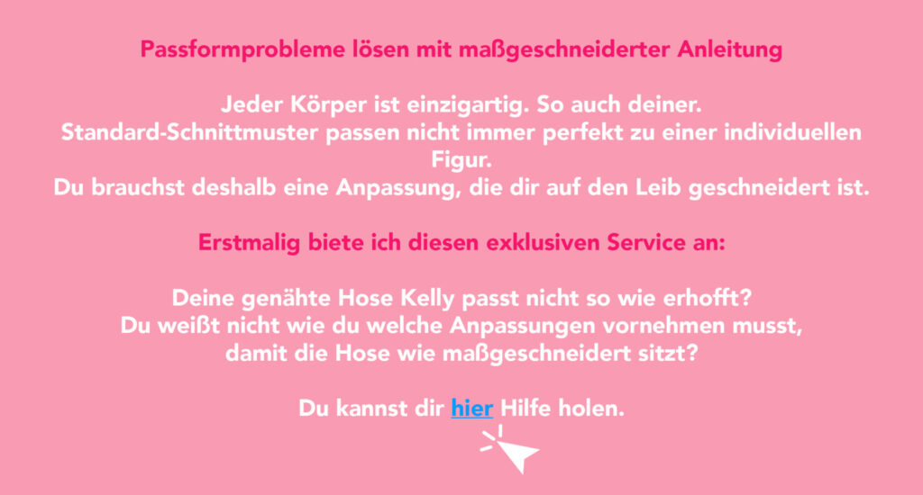 Schnittmuster Hose Kelly - Download
