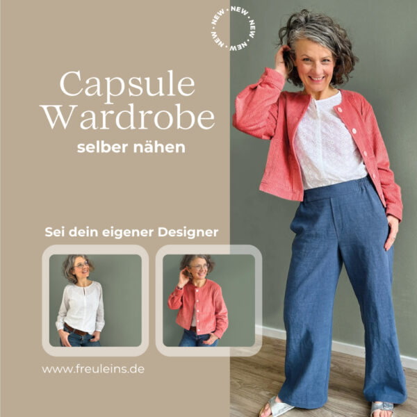 Schnittmuster Bundle Bluse Billy + Jacke Holly + Hose Kelly Download