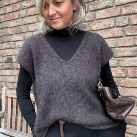 strickanleitung sweatervest lisbeth
