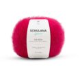 mohair kid seta framboise