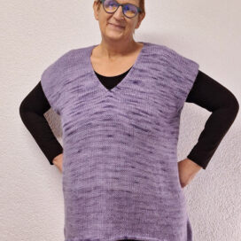 strickanleitung sweatervest lisbeth