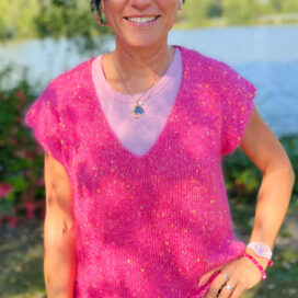 strickanleitung sweatervest lisbeth