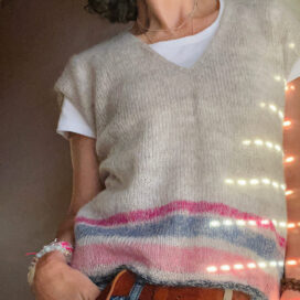 strickanleitung sweatervest lisbeth