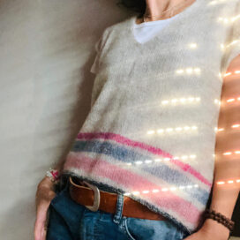 strickanleitung sweatervest lisbeth