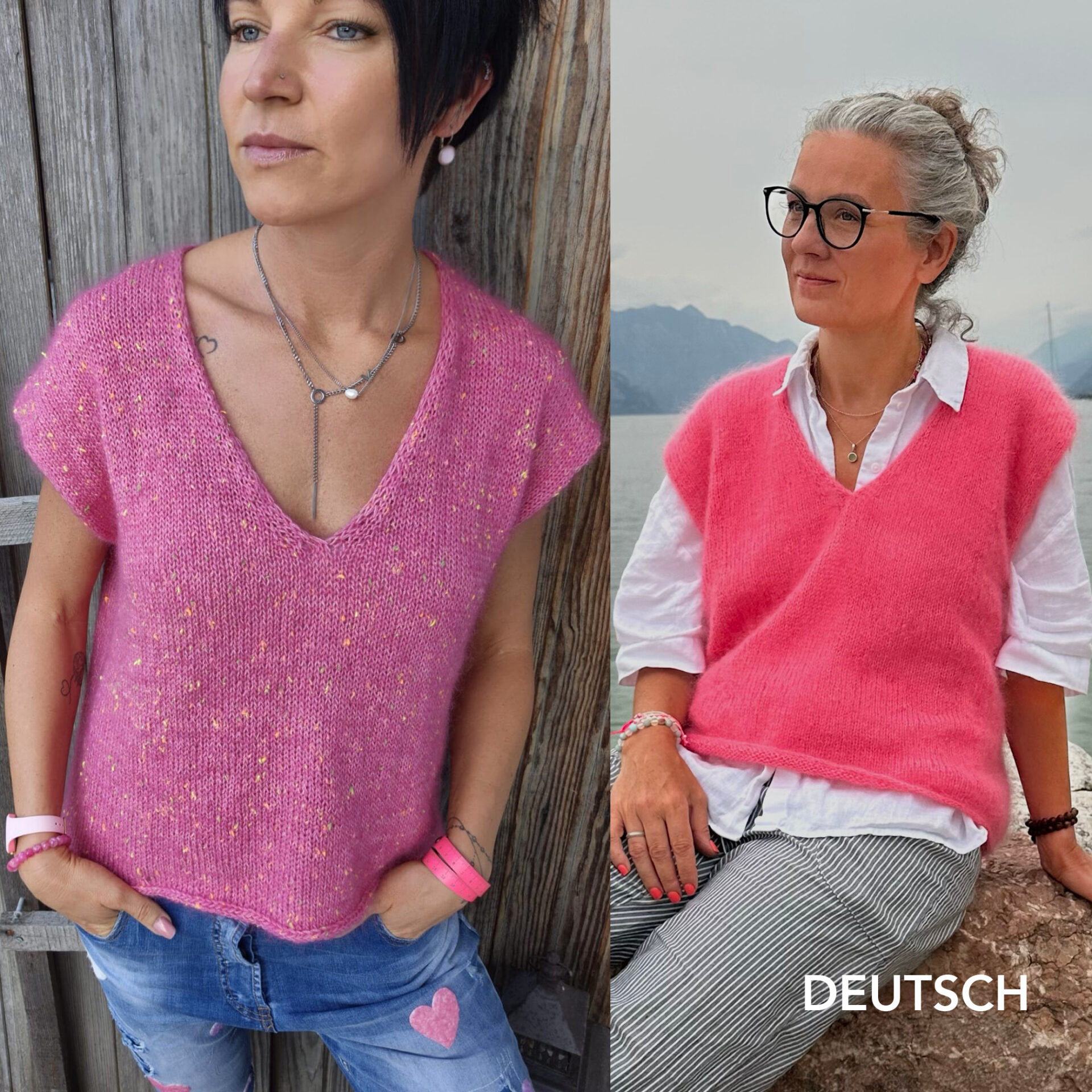 strickanleitung sweatervest lisbeth