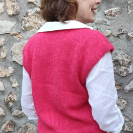 strickanleitung sweatervest lisbeth