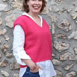 strickanleitung sweatervest lisbeth