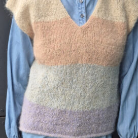 strickanleitung sweatervest lisbeth