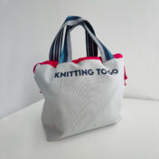 projekttaschen, grau/blau